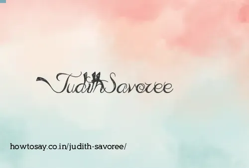 Judith Savoree