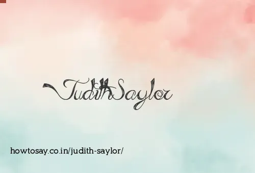 Judith Saylor