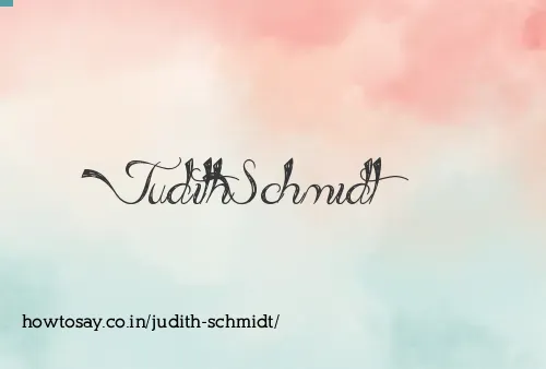 Judith Schmidt