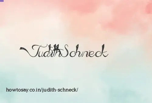 Judith Schneck