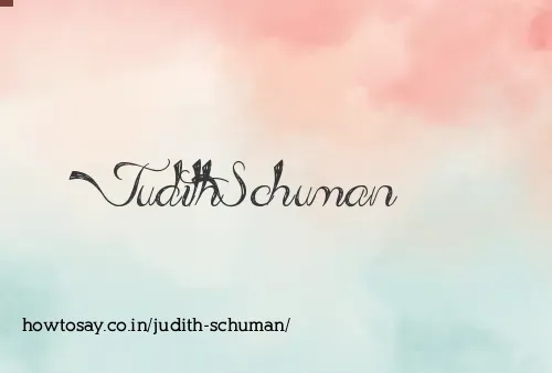Judith Schuman
