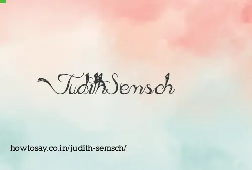 Judith Semsch