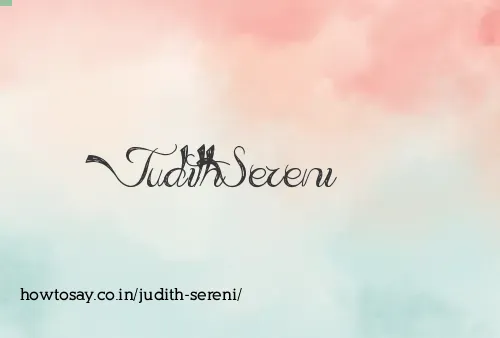Judith Sereni