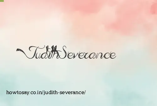 Judith Severance