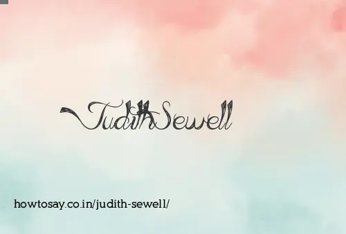 Judith Sewell