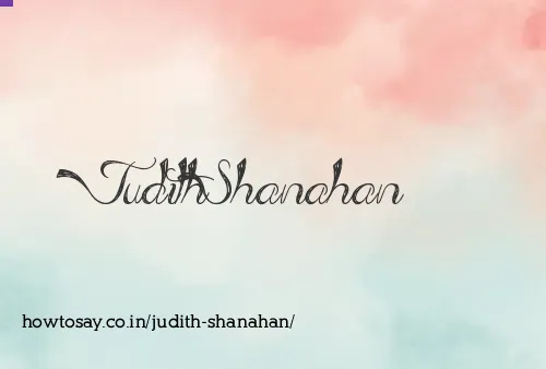Judith Shanahan