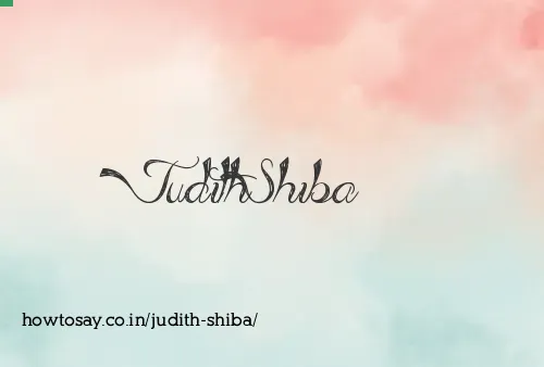 Judith Shiba
