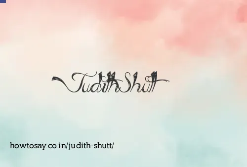 Judith Shutt