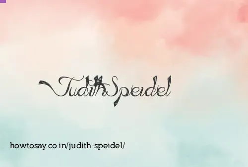 Judith Speidel