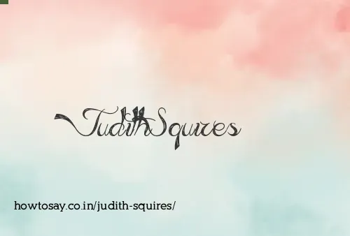 Judith Squires