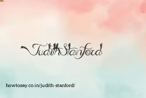 Judith Stanford