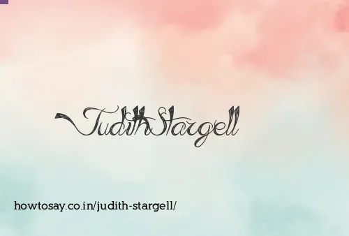 Judith Stargell