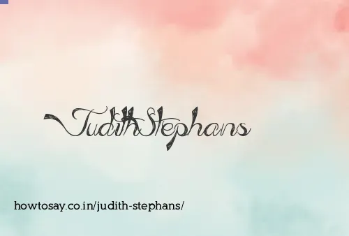 Judith Stephans