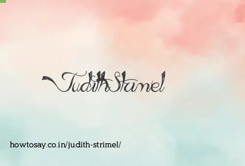 Judith Strimel