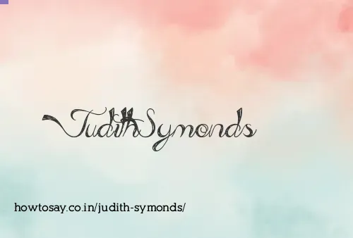 Judith Symonds