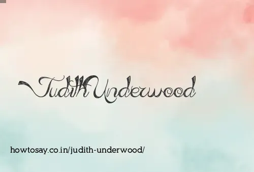 Judith Underwood