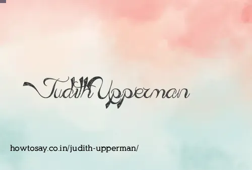 Judith Upperman