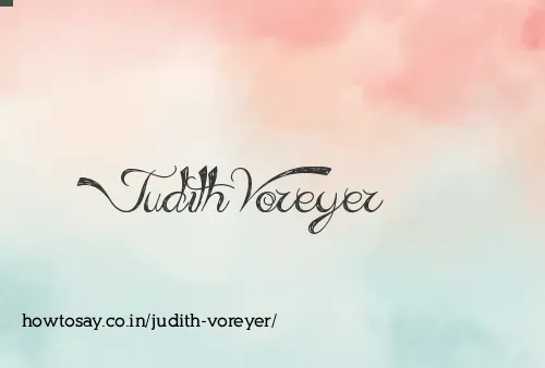Judith Voreyer