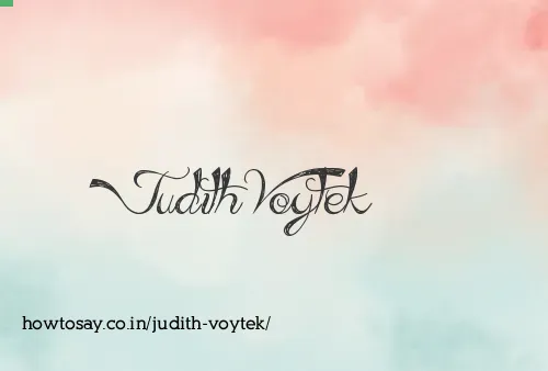 Judith Voytek
