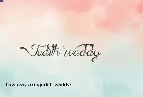 Judith Waddy