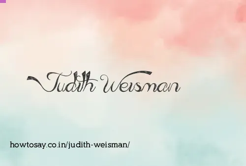 Judith Weisman