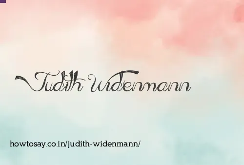 Judith Widenmann