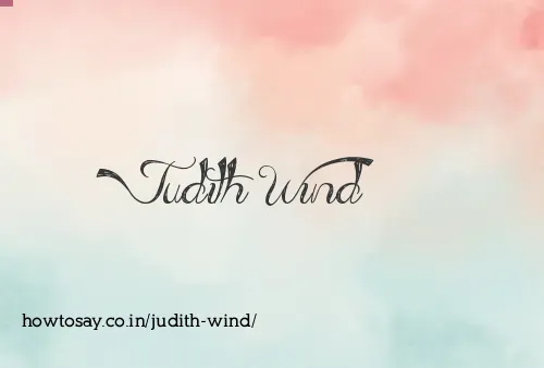 Judith Wind