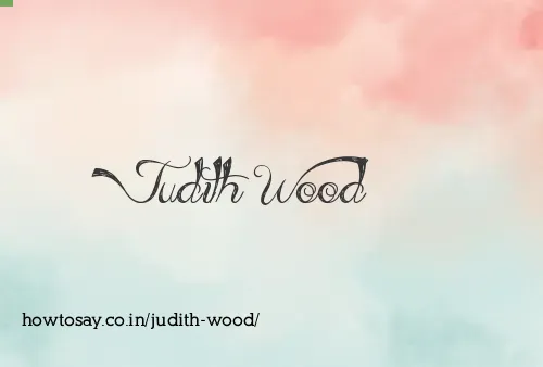 Judith Wood