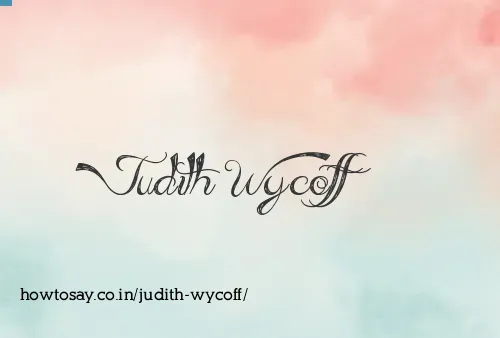 Judith Wycoff