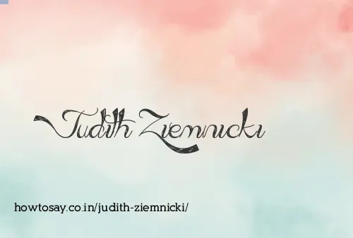 Judith Ziemnicki