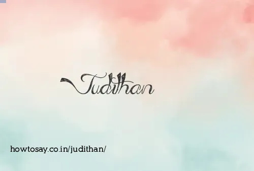 Judithan