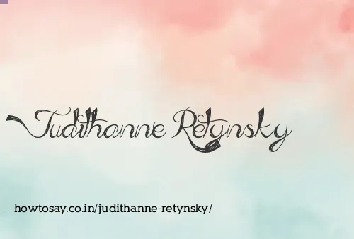 Judithanne Retynsky