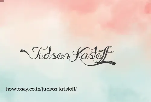 Judson Kristoff