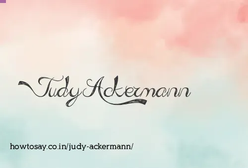 Judy Ackermann