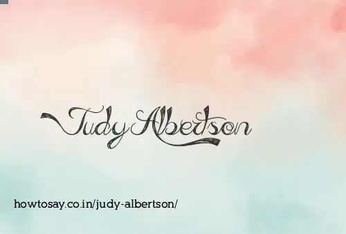 Judy Albertson