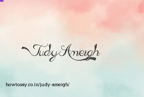 Judy Ameigh