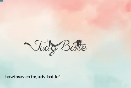 Judy Battle