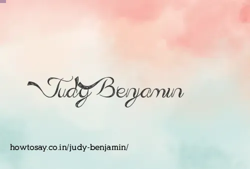 Judy Benjamin