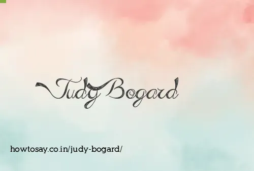 Judy Bogard