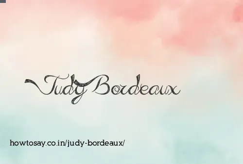 Judy Bordeaux