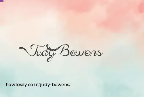 Judy Bowens