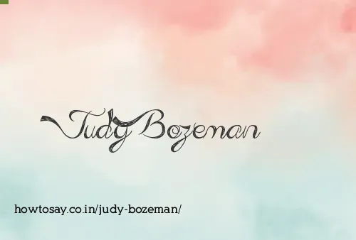 Judy Bozeman