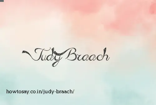 Judy Braach