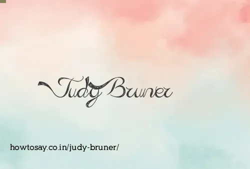 Judy Bruner