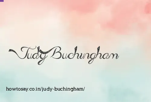 Judy Buchingham