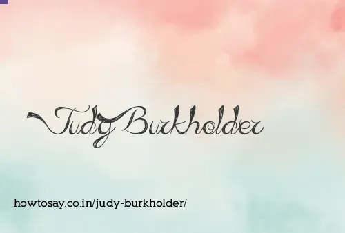 Judy Burkholder