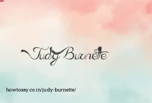 Judy Burnette