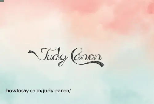 Judy Canon