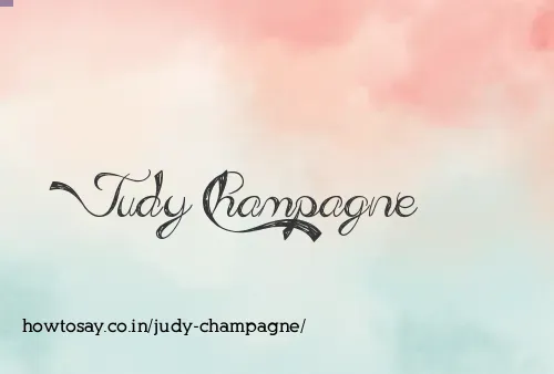 Judy Champagne
