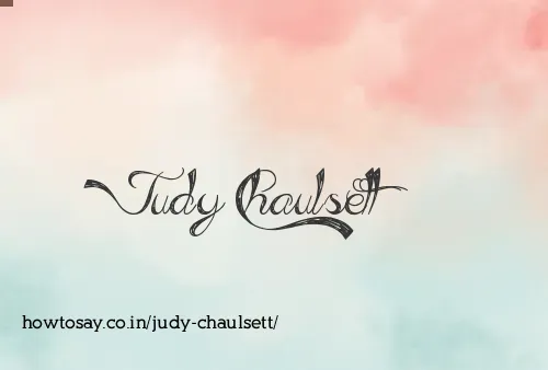 Judy Chaulsett